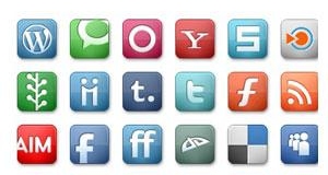 ايقونات مشاركة انيقة