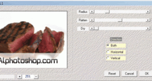 فلتر flat median