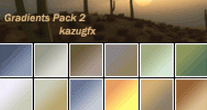 تدرجات kazugfx