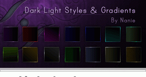 تدرجات داكنة