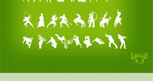 اشكال ظل اشخاص