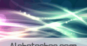 خلفية شعاعية