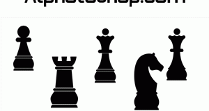 اشكال احجار الشطرنج